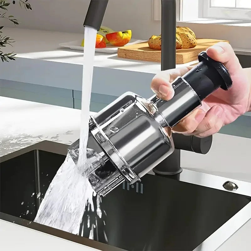 Manual Garlic Chopper Garlic Crusher Pressing Handheld Food Chopper